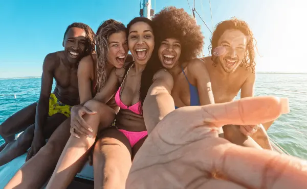 catamaran in cancun