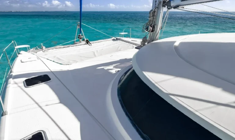 security nets of morrocoy catamaran
